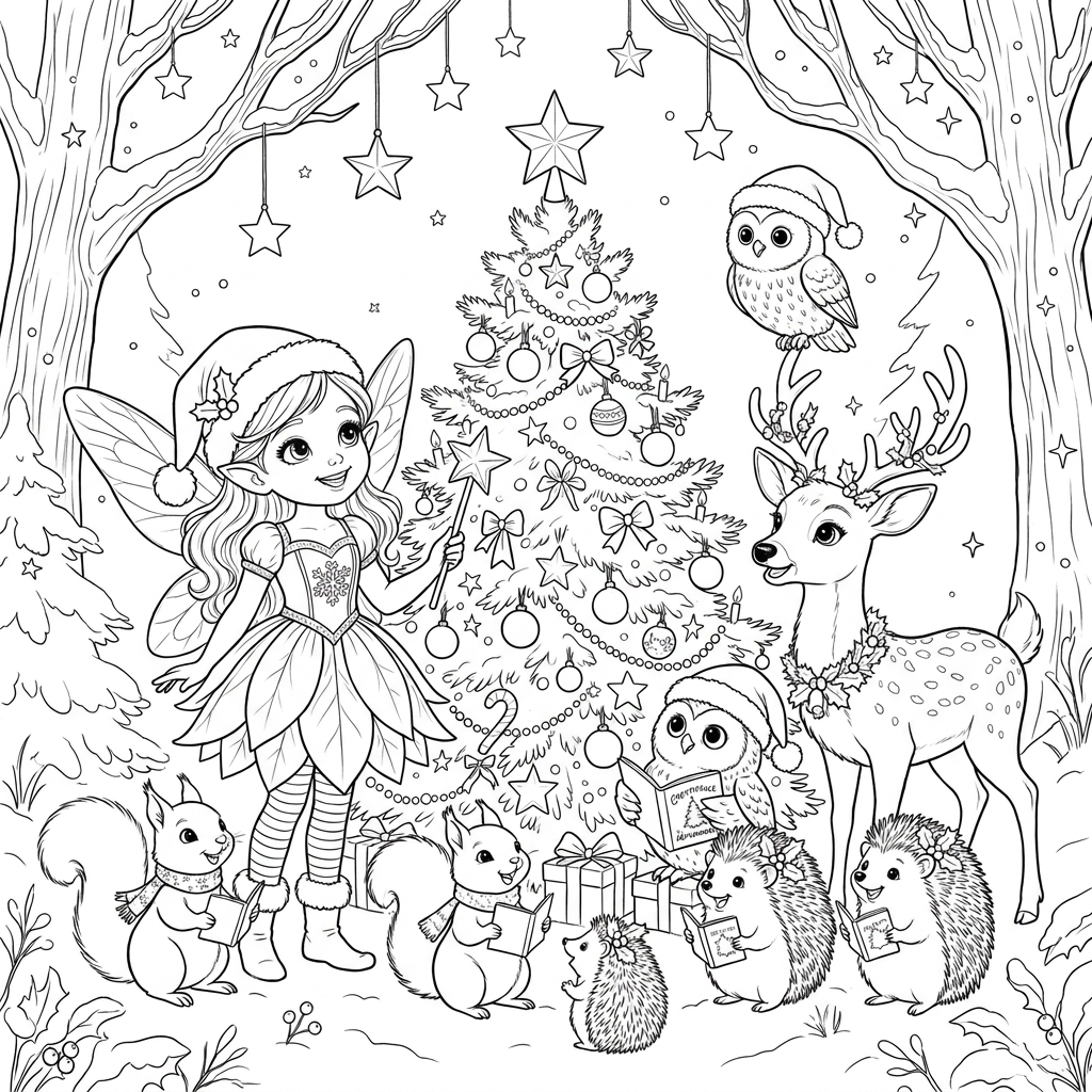 Coloring in the Quiet Moments: The Story Behind Tulipa's Snowy Christmas Coloring Book