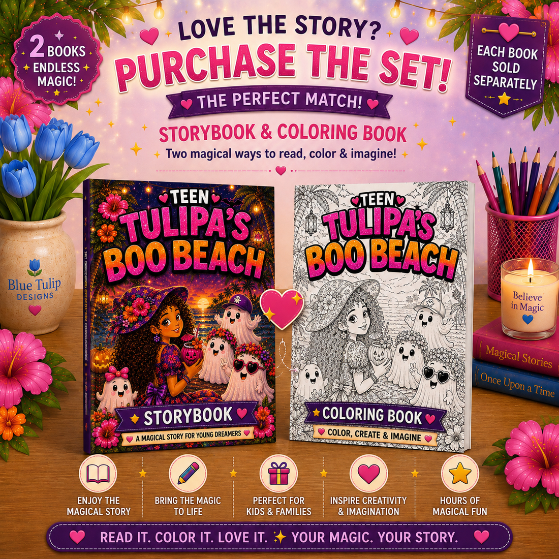 Magical Adventures & Books: Tulipa's World in Your Hands