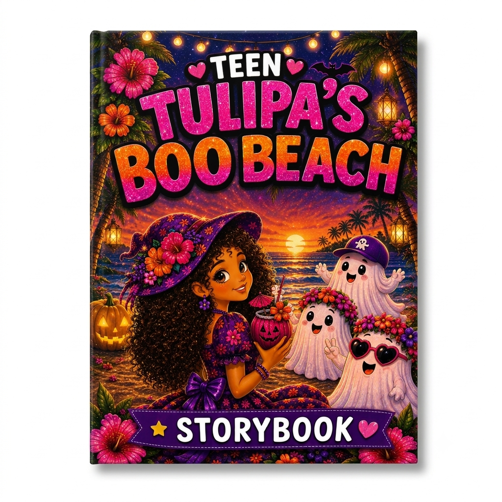 Tulipa Boo Beach Teen Storybook