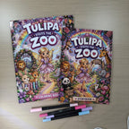 Tulipa Visits the Zoo Storybook & Coloring Book Bundle