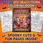 Tulipa's Spooky Cute Halloween Coloring Book Bundle