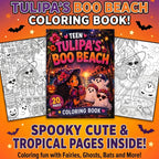 Tulipa's Spooky Cute Halloween Coloring Book Bundle