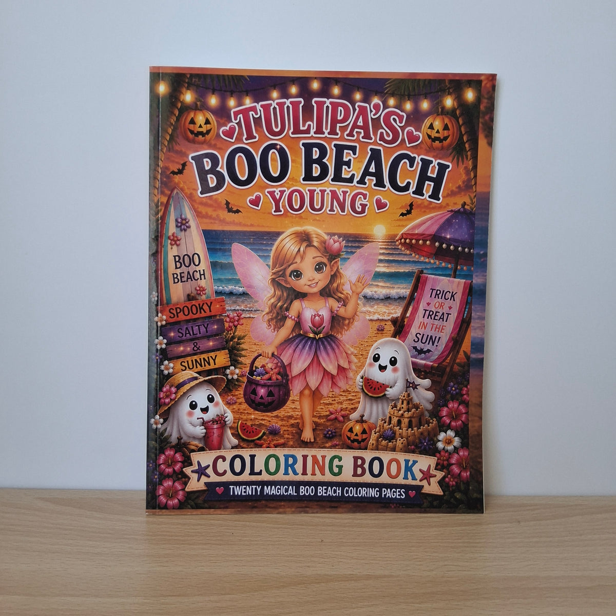 Tulipa Boo Beach Young Coloring Book