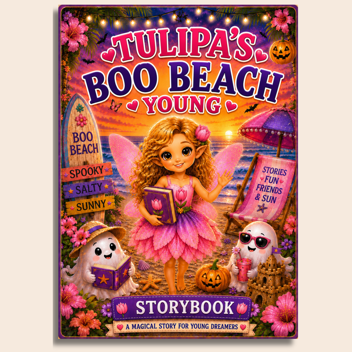 Tulipa Boo Beach Young Storybook