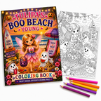 Tulipa Boo Beach Young Coloring Book