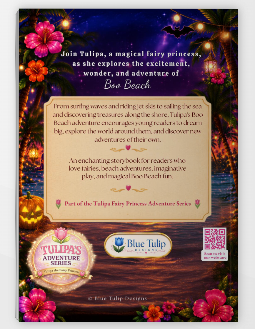 Tulipa Boo Beach Teen Storybook