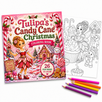 Tulipa's Candy Cane Christmas Coloring Book