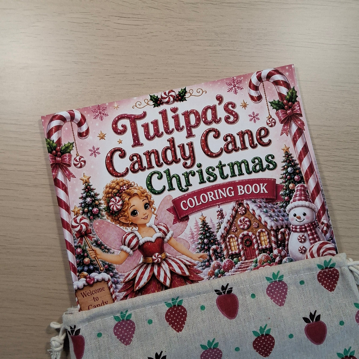 Tulipa's Candy Cane Christmas Coloring Book