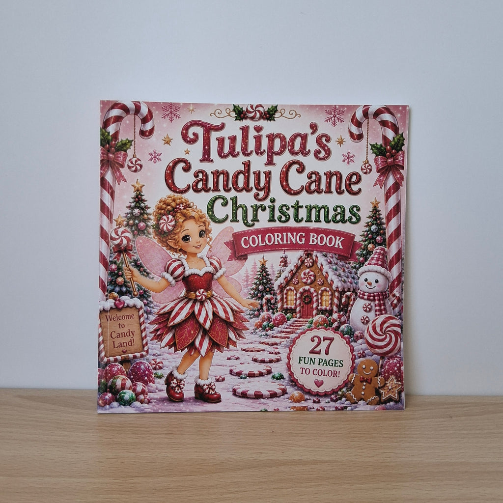 Tulipa's Candy Cane Christmas Coloring Book