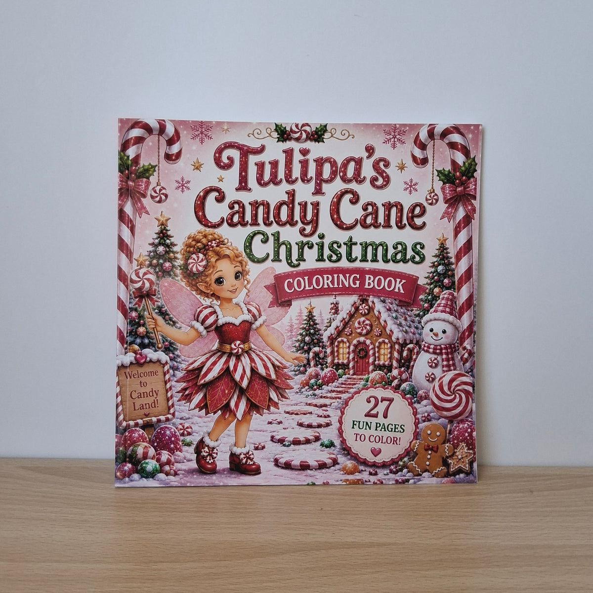 Tulipa's Candy Cane Christmas Coloring Book