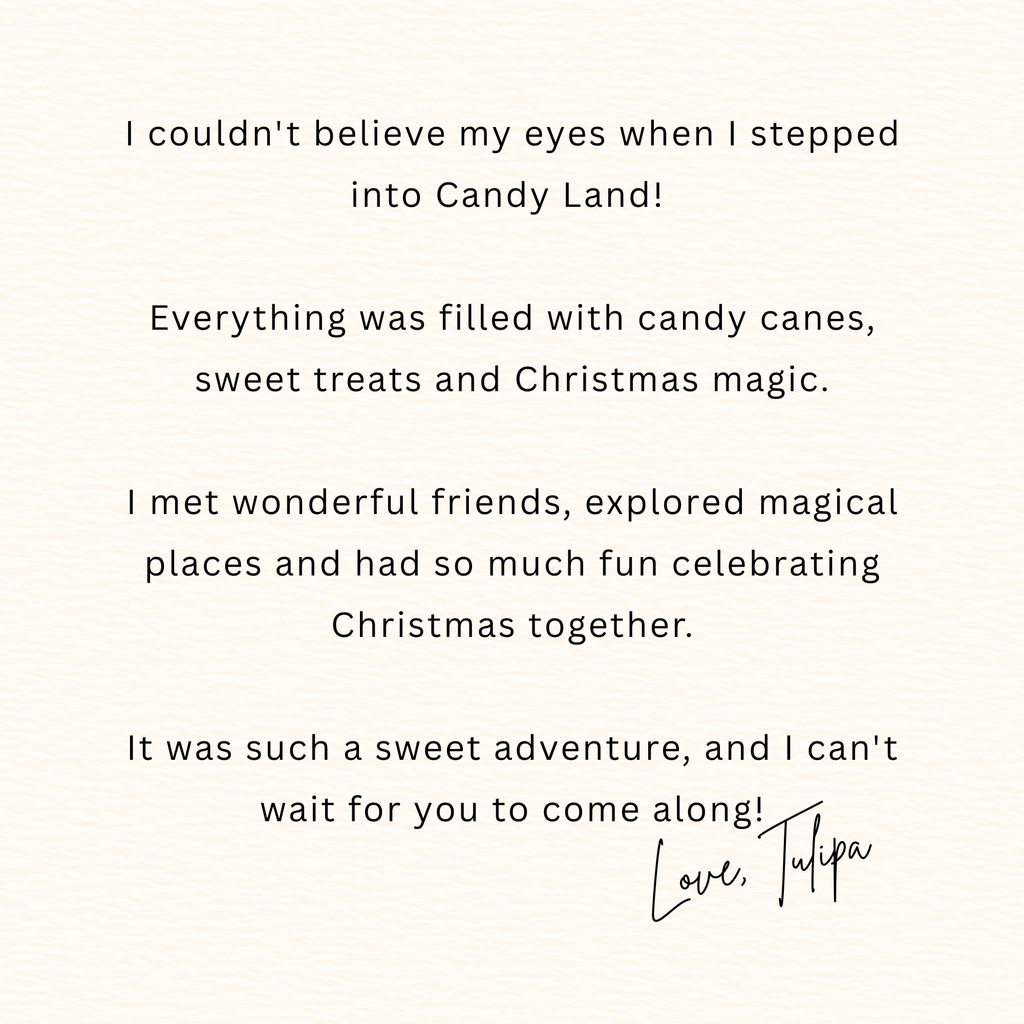 Tulipa's Candy Cane Christmas Coloring Book