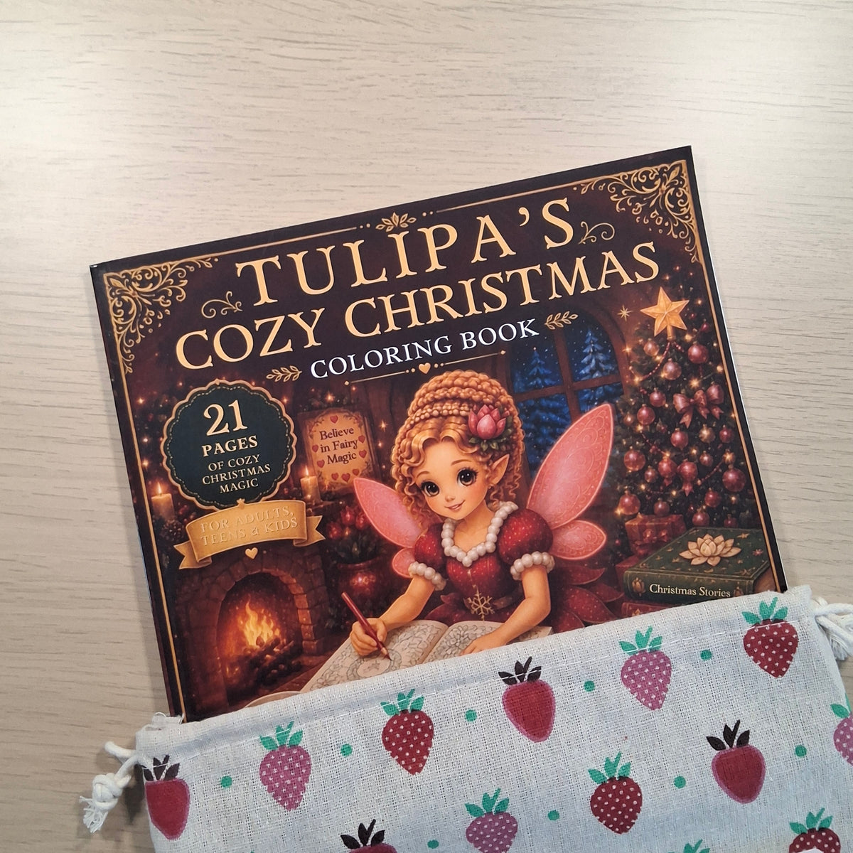 Tulipa's Cozy Christmas Coloring Book