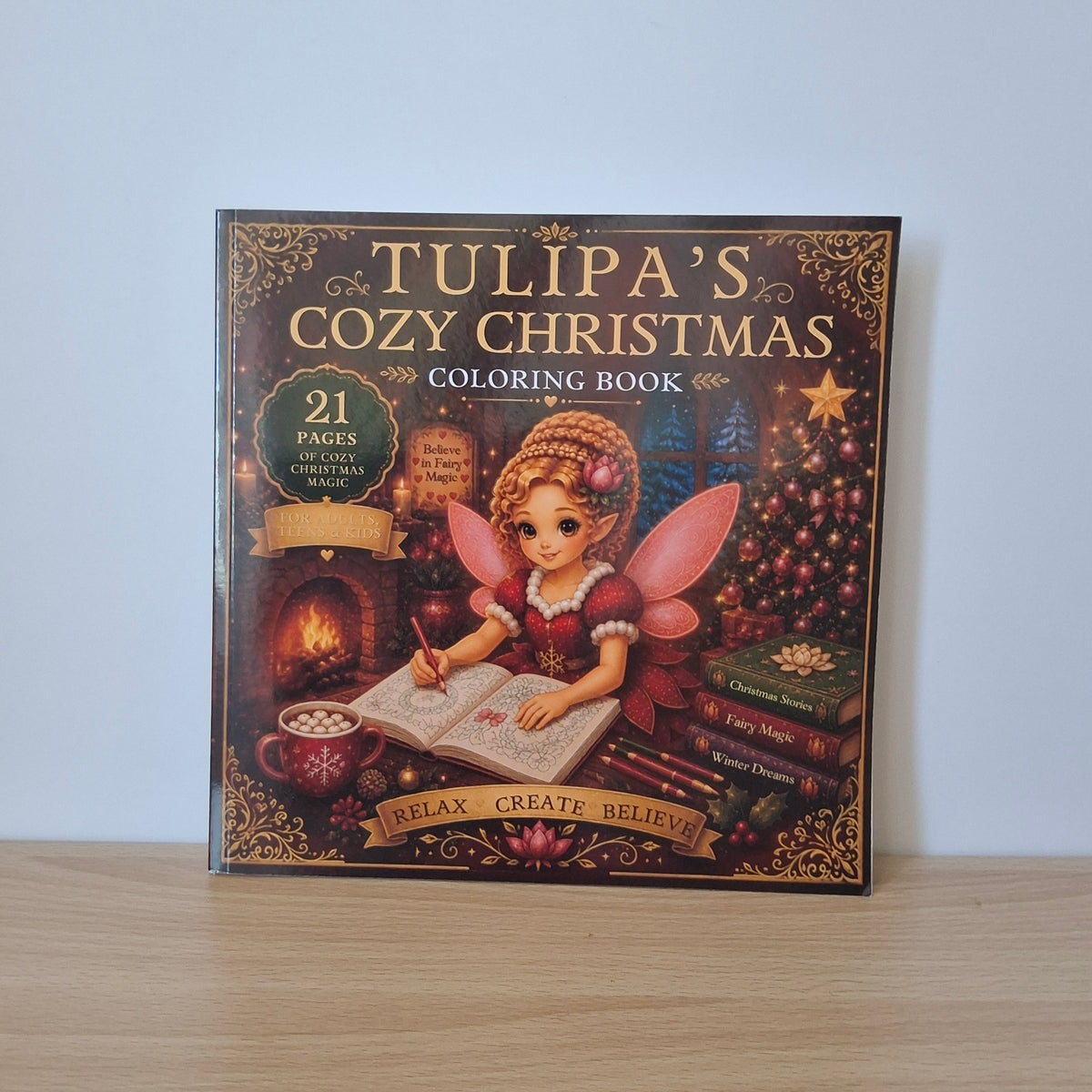 Tulipa's Cozy Christmas Coloring Book