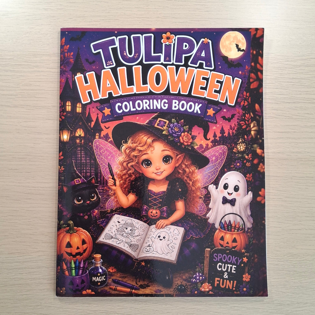 Tulipa Halloween Coloring Book