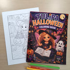 Tulipa Halloween Coloring Book