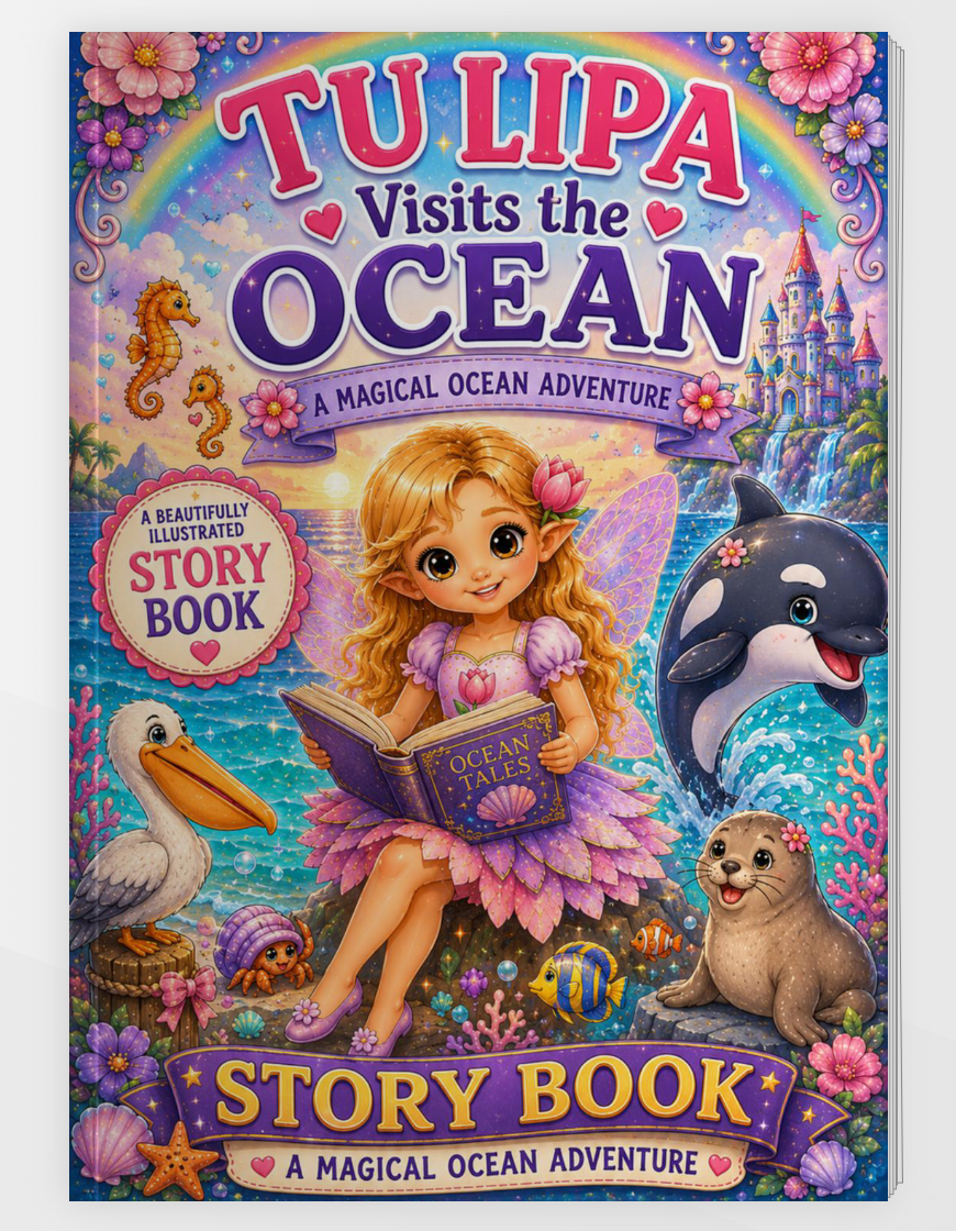Tulipa Visits the Ocean Storybook