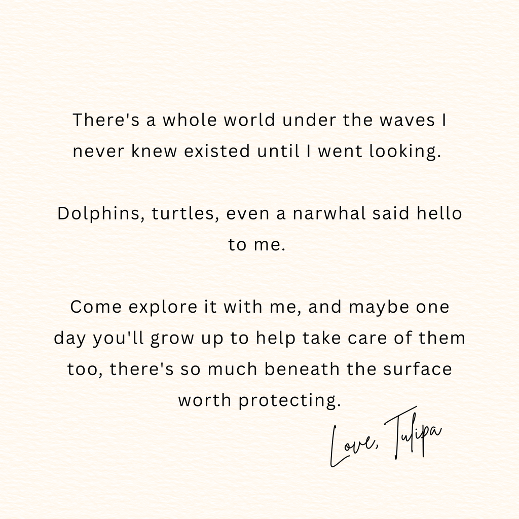 Tulipa Visits the Ocean Coloring Book