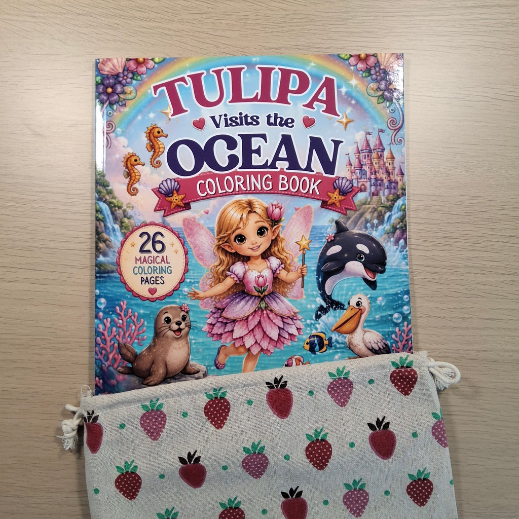 Tulipa Visits the Ocean Coloring Book