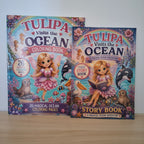 Tulipa Visits the Ocean Storybook & Coloring Book Bundle