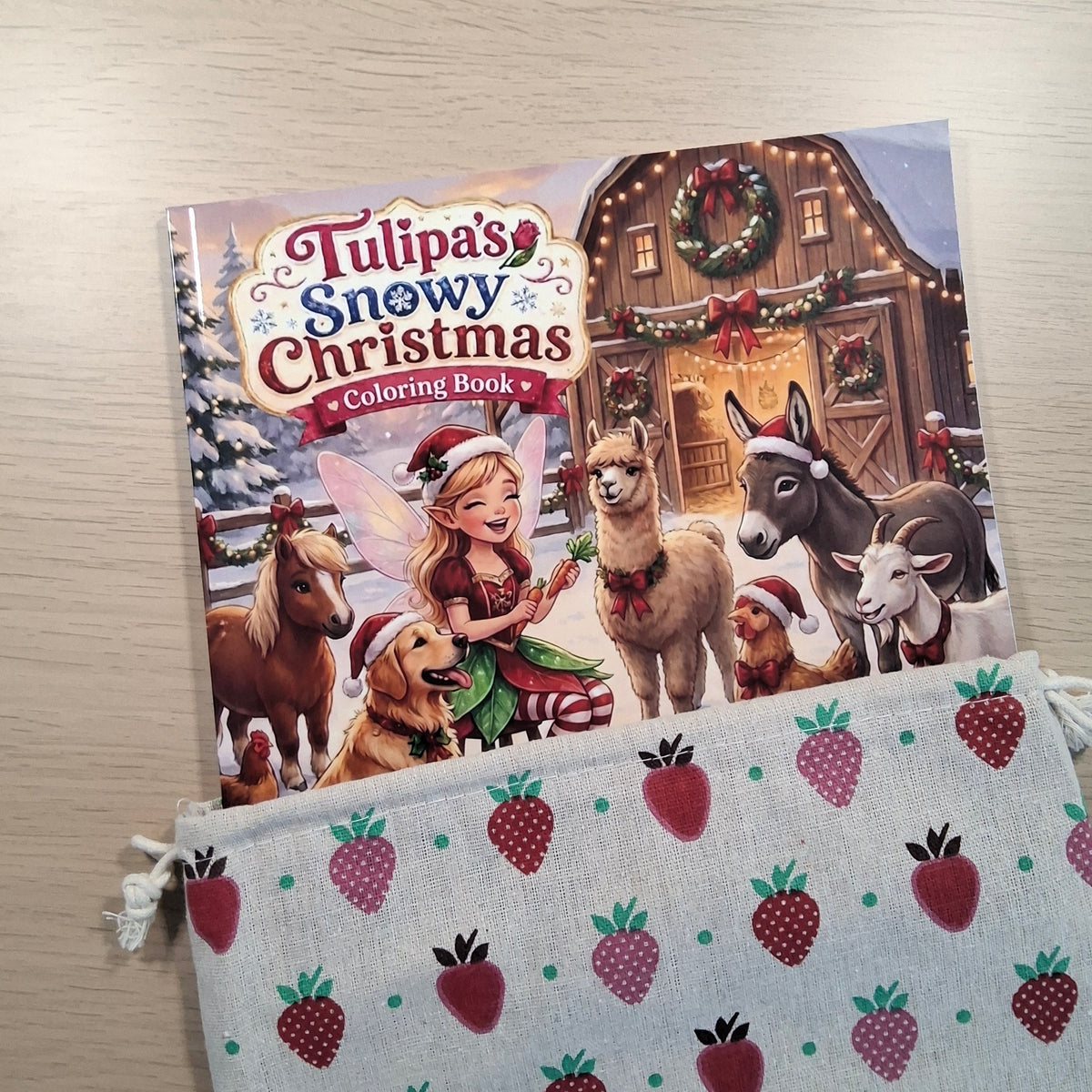 Tulipa's Snowy Christmas Coloring Book