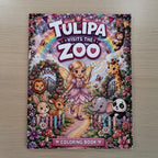 Tulipa Visits the Zoo Coloring Book