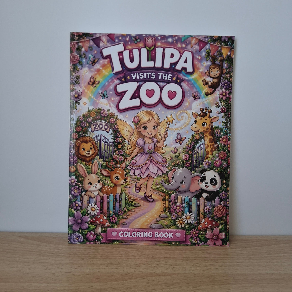 Tulipa Visits the Zoo Coloring Book