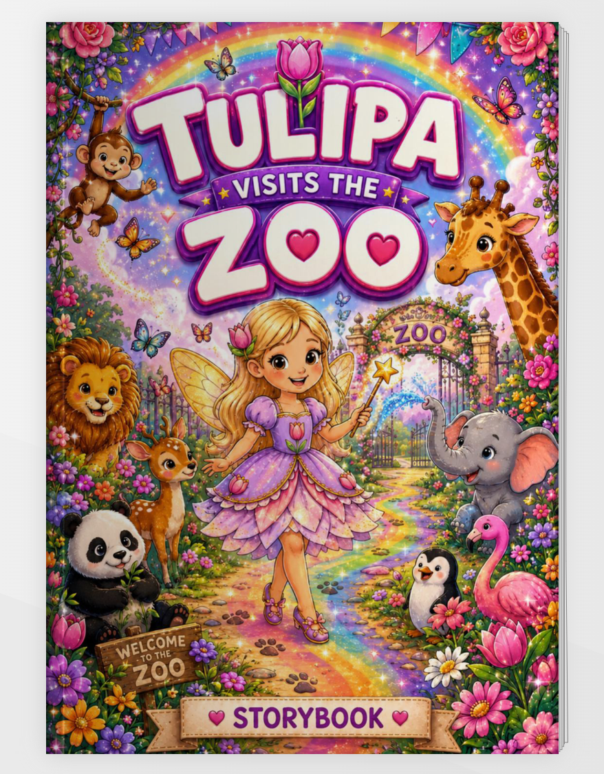 Tulipa Visits the Zoo Storybook