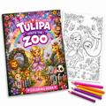 Tulipa Visits the Zoo Coloring Book