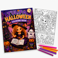 Tulipa Halloween Coloring Book