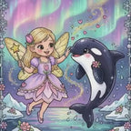 Tulipa Visits the Ocean Coloring Book
