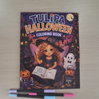 Tulipa Halloween Storybook & Coloring Book Bundle