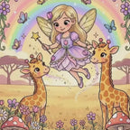 Tulipa Visits the Zoo Coloring Book