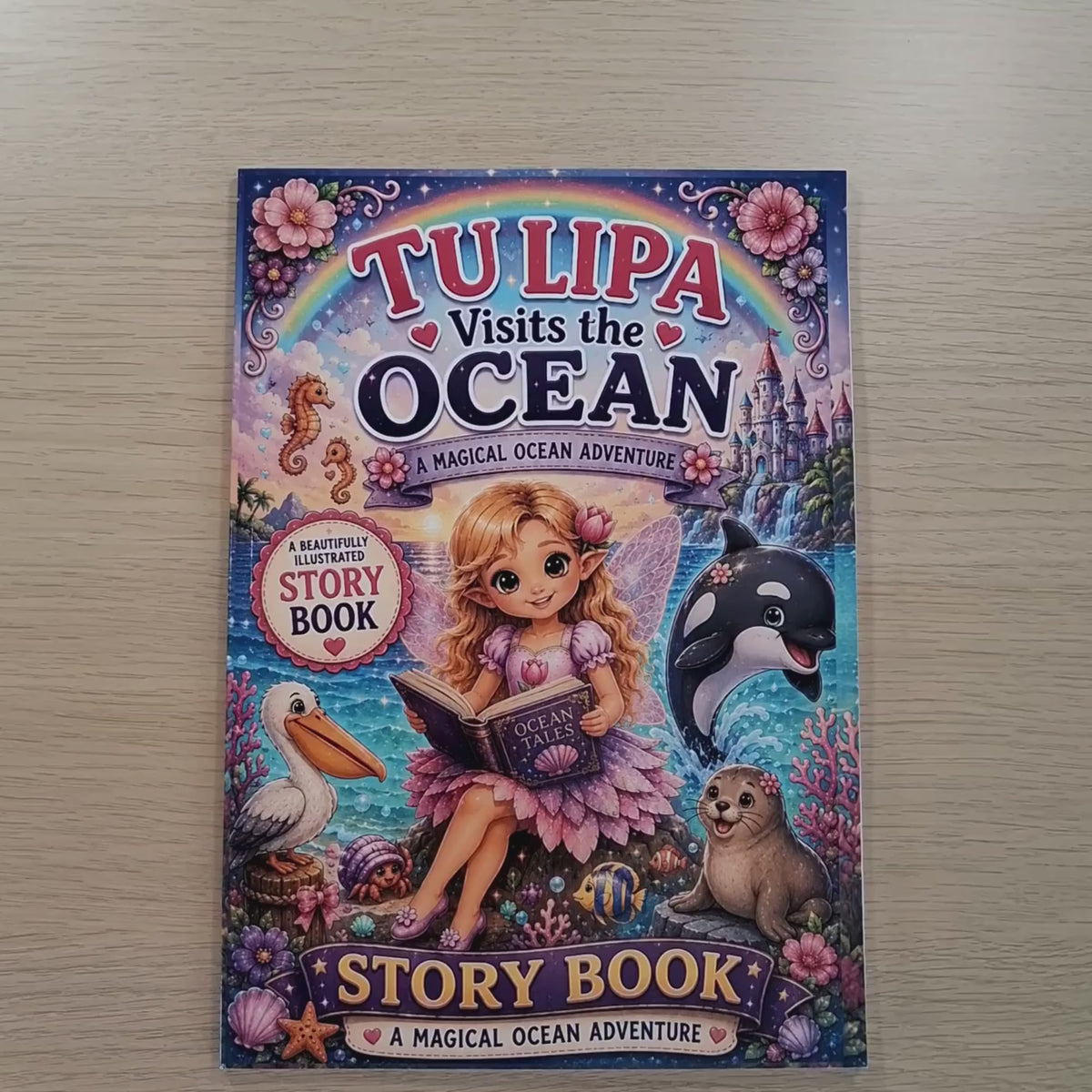 Tulipa Visits the Ocean Storybook