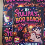 Tulipa's Spooky Cute Halloween Coloring Book Bundle