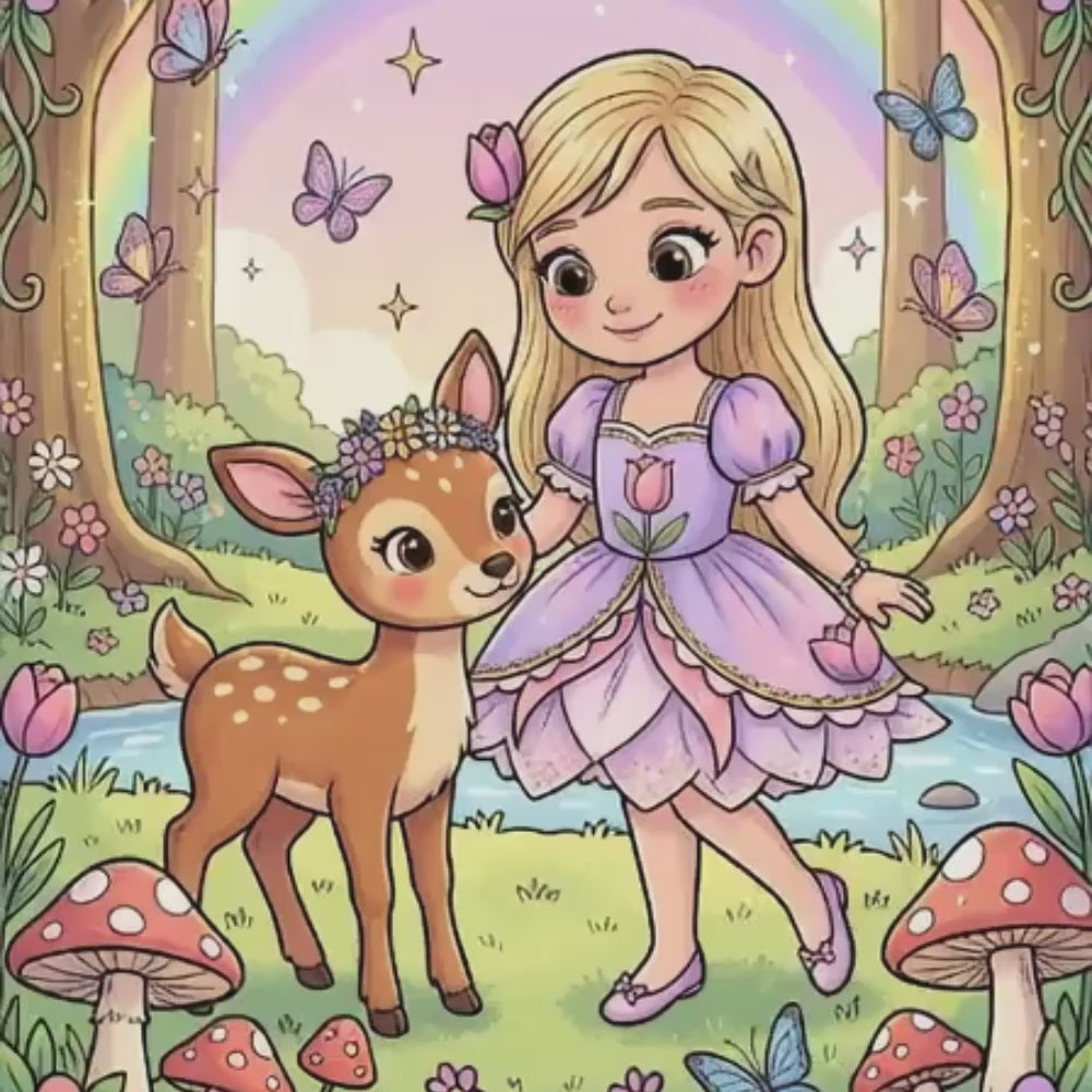 Tulipa Visits the Zoo Storybook