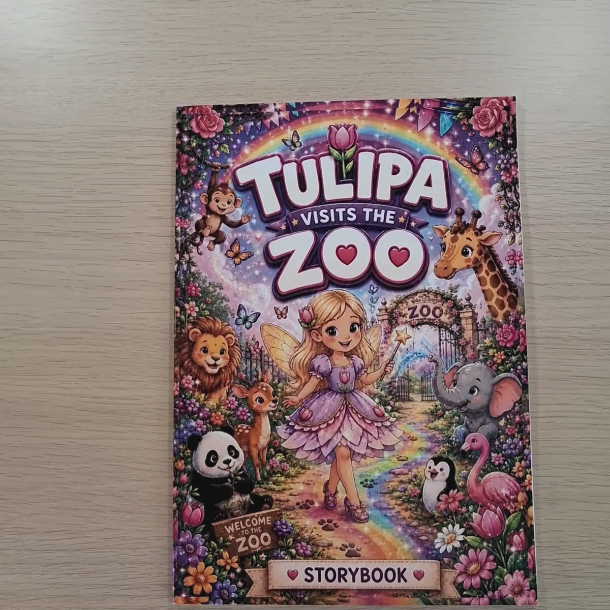 Tulipa Visits the Zoo Storybook